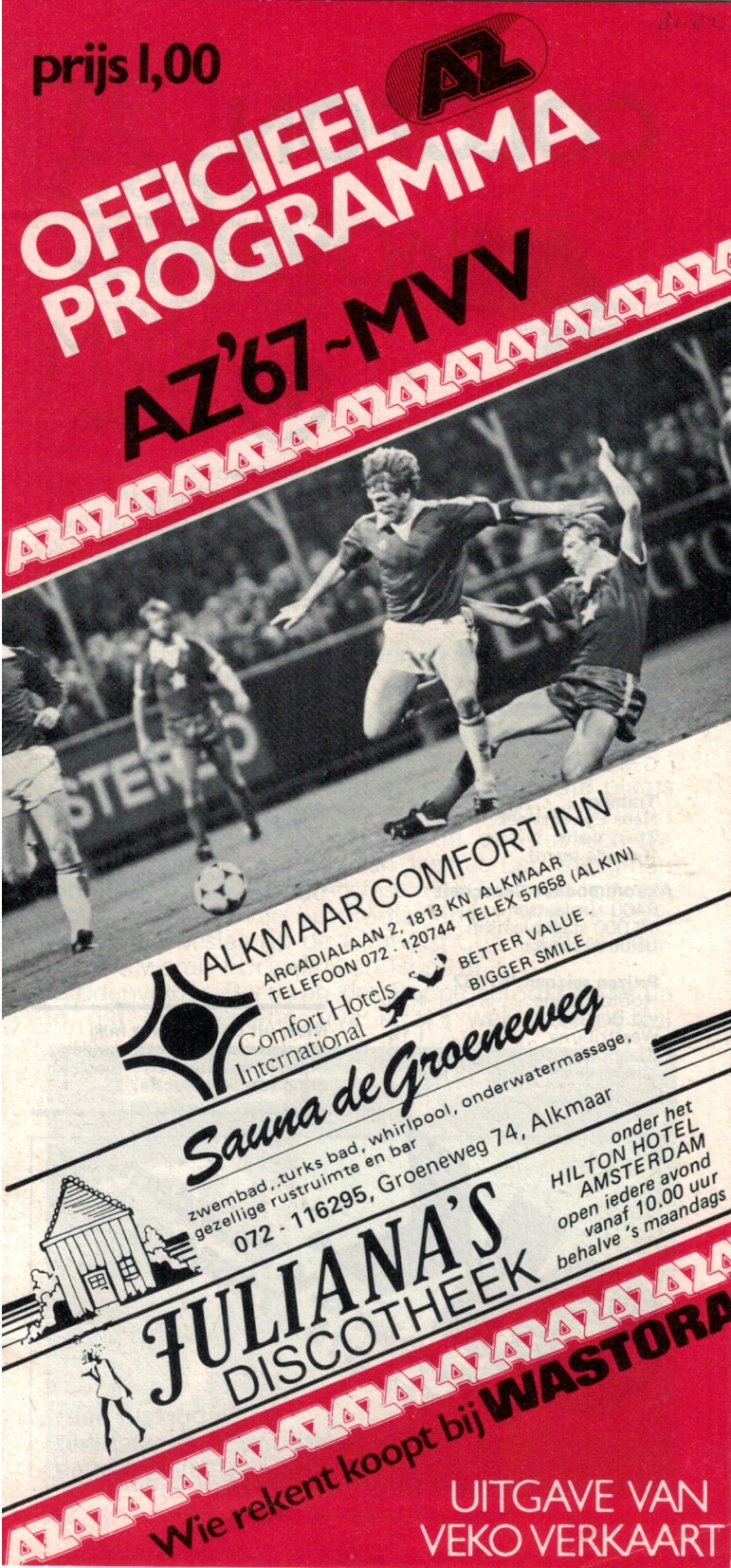 AZ Programma 19-sep-1981 MVV thuis